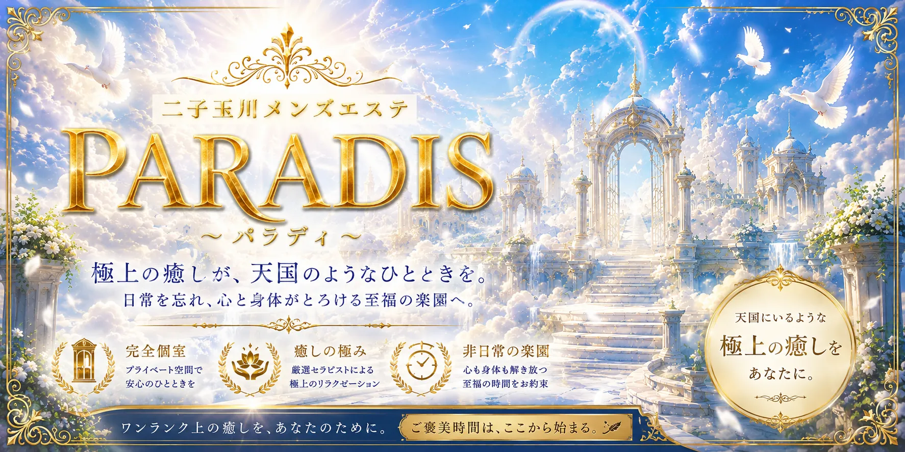 PARADIS(パラディ)のバナー